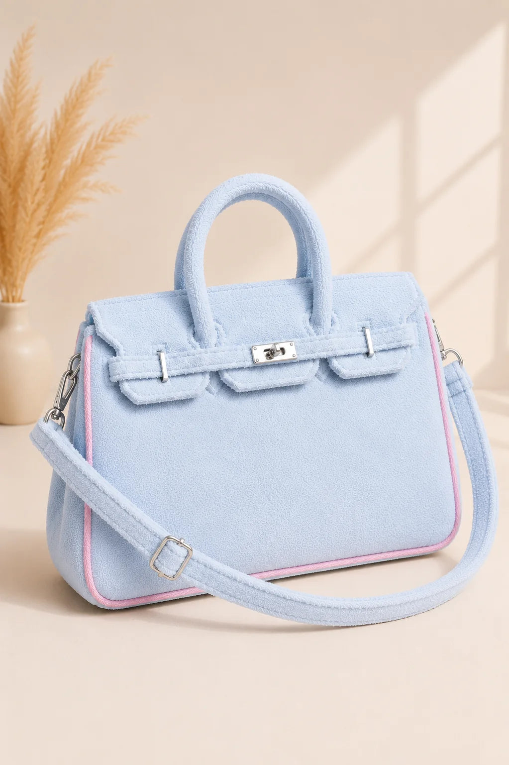 Glamgrocer Sac Jelly TPU Vert Néon Translucide 35 cm