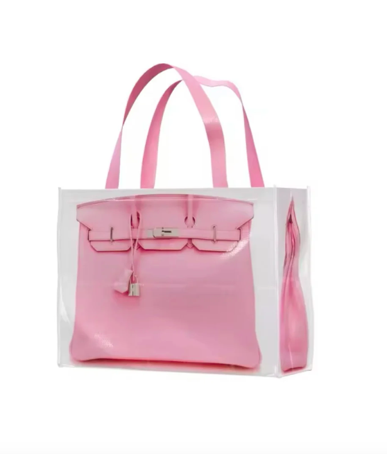Glamgrocer Sac Pliant Rose 40x30x20 cm