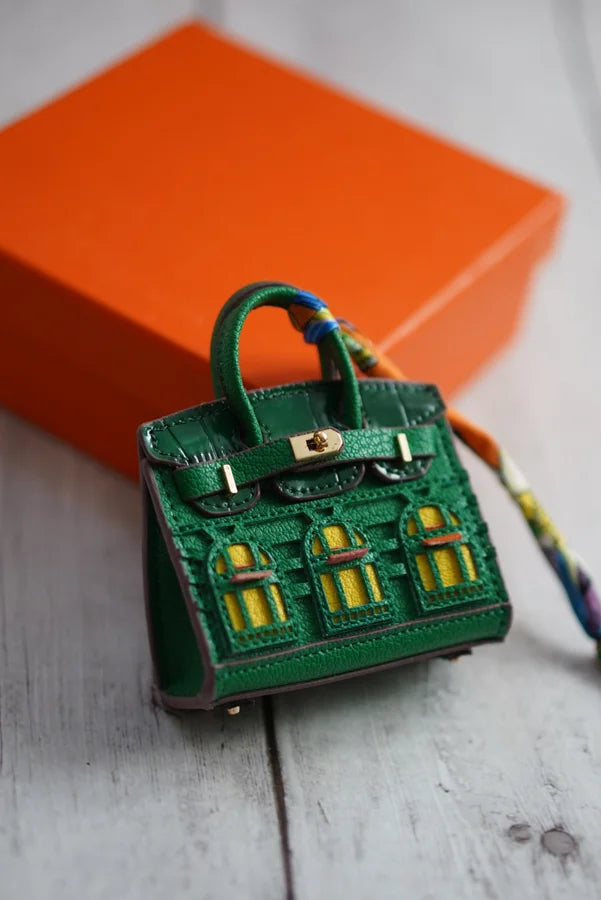 Glamgrocer Sac Jelly TPU Vert Néon Translucide 35 cm