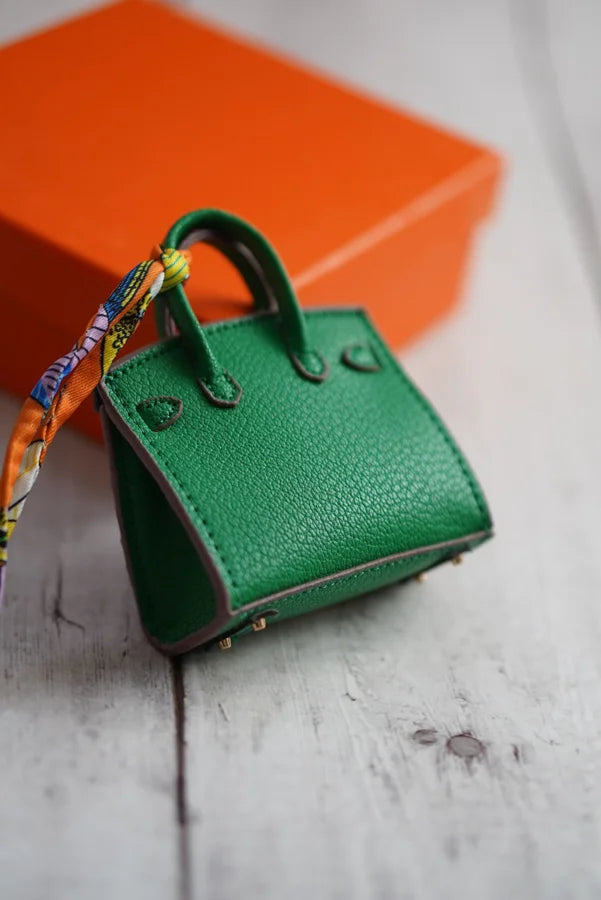 Glamgrocer Sac Jelly TPU Vert Néon Translucide 35 cm