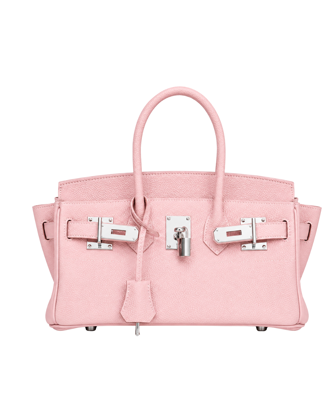Mini Firkin cuir - Rose Pastel