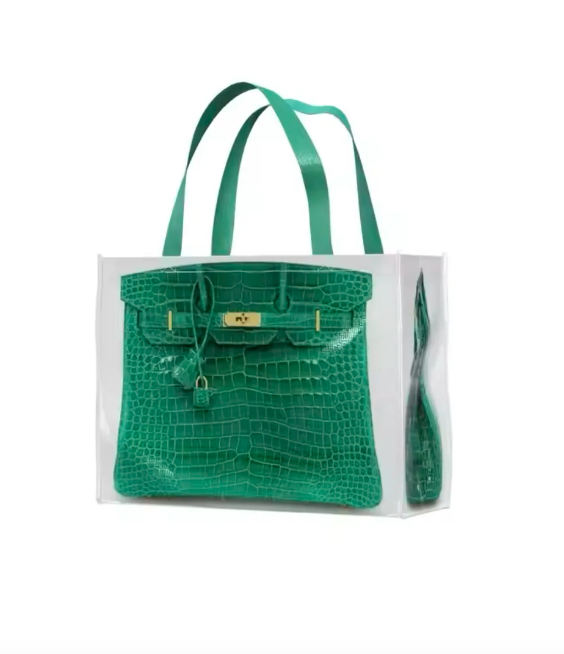 Glamgrocer Sac Pliant Vert Émeraude 40x30x20 cm