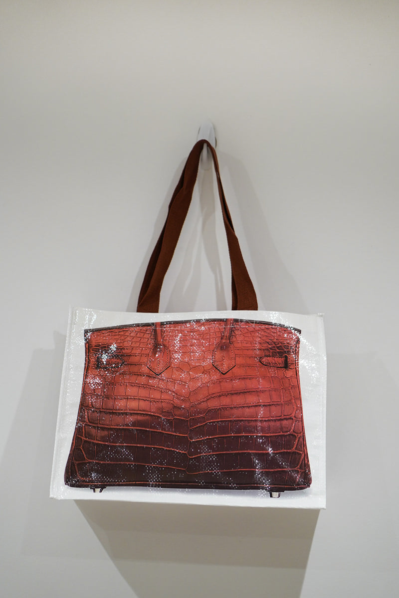Glamgrocer Sac Pliant Marron Chocolat 40x30x20 cm